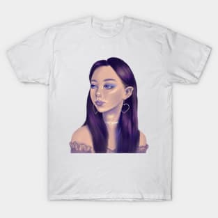 Violet girl T-Shirt